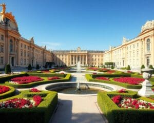 Barocke Gärten in Versailles, Frankreich