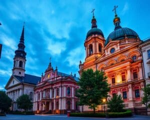 Barocke Kirchen in Vilnius, Litauen