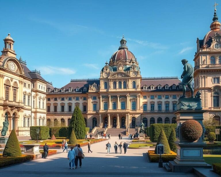 Barocke Paläste in Dresden, Deutschland