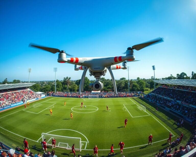 Einsatz von Drohnen in der Sportfotografie