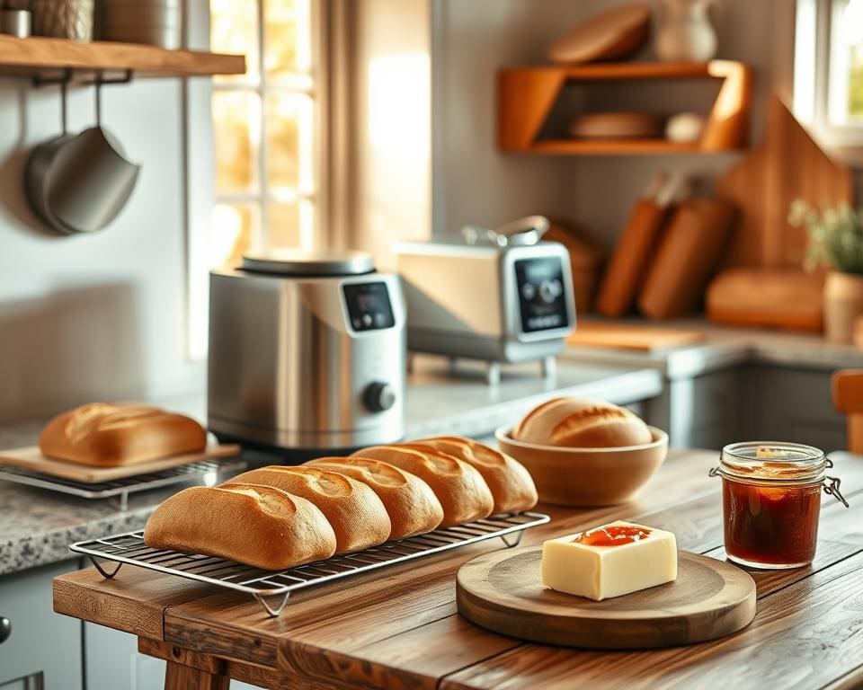 Elektrische Brotbackautomaten für frisches Brot zu Hause