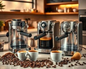 Elektrische Kaffeemaschinen für Kaffeegenuss wie im Café