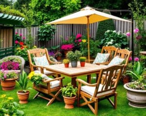 Gartenmöbel selbst entwerfen: Kreative DIY-Ideen