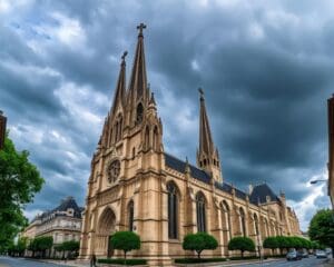 Gotische Kirchen in Bordeaux, Frankreich