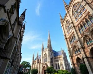 Gotische Kirchen in Chartres, Frankreich