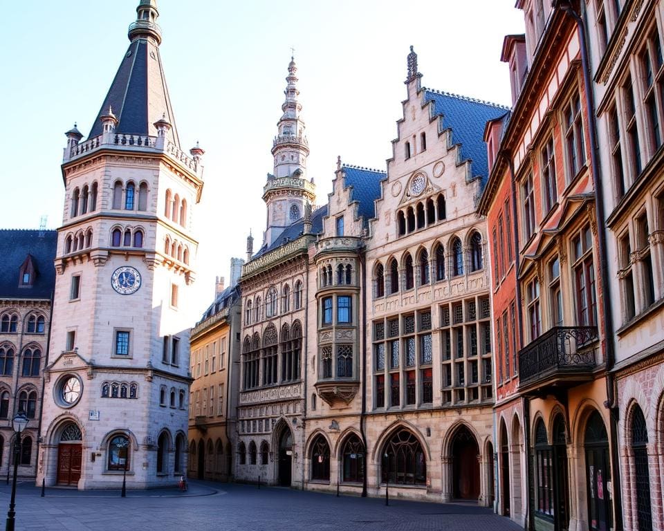 Historische Architektur in Gent