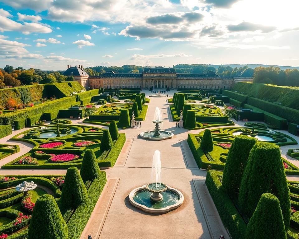 Historische Gärten in Versailles, Frankreich