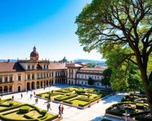 Historische Paläste in Coimbra, Portugal