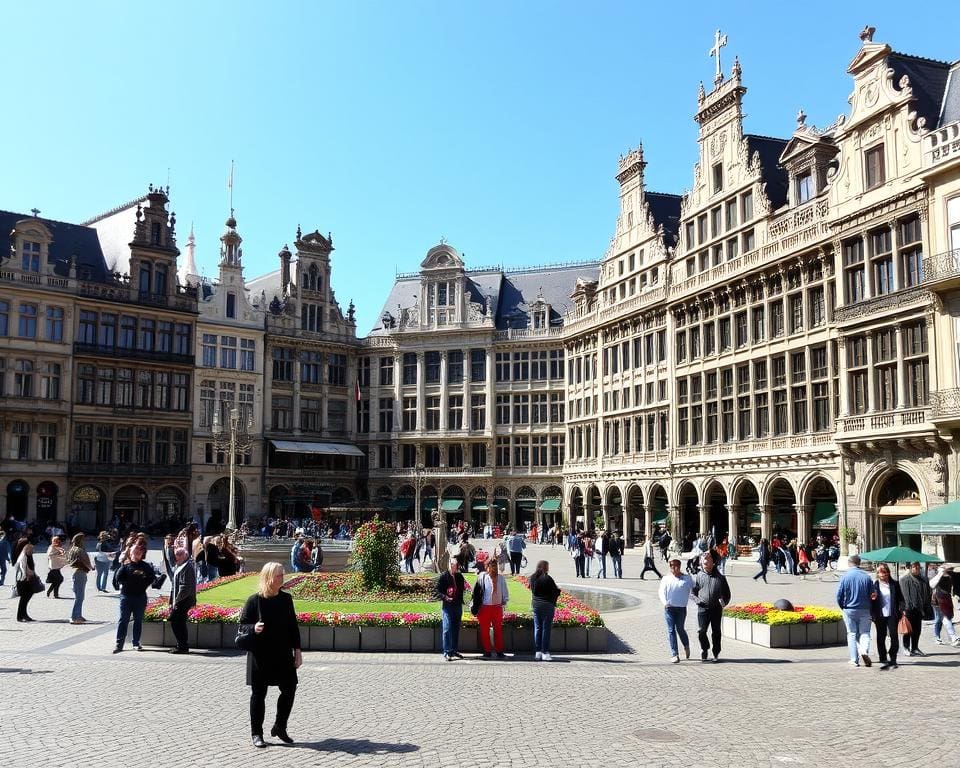 Historische Plätze in Brüssel, Belgien