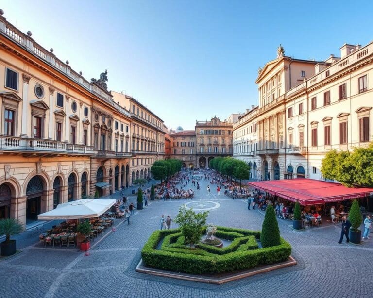 Historische Plätze in Turin, Italien