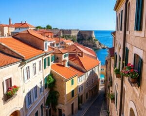 Historische Viertel in Dubrovnik, Kroatien