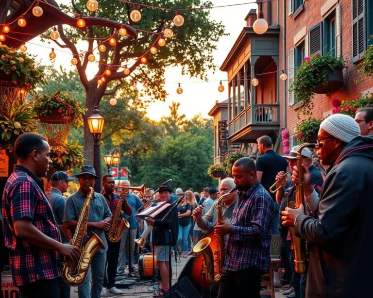 Jazz und Festivals in Savannah, Georgia