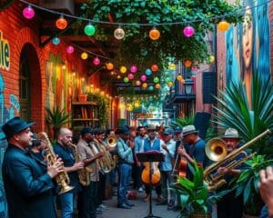 Jazz und Kunst in New Orleans, Louisiana