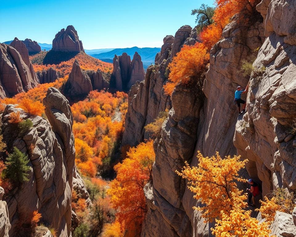 Klettern in Boulder Canyon