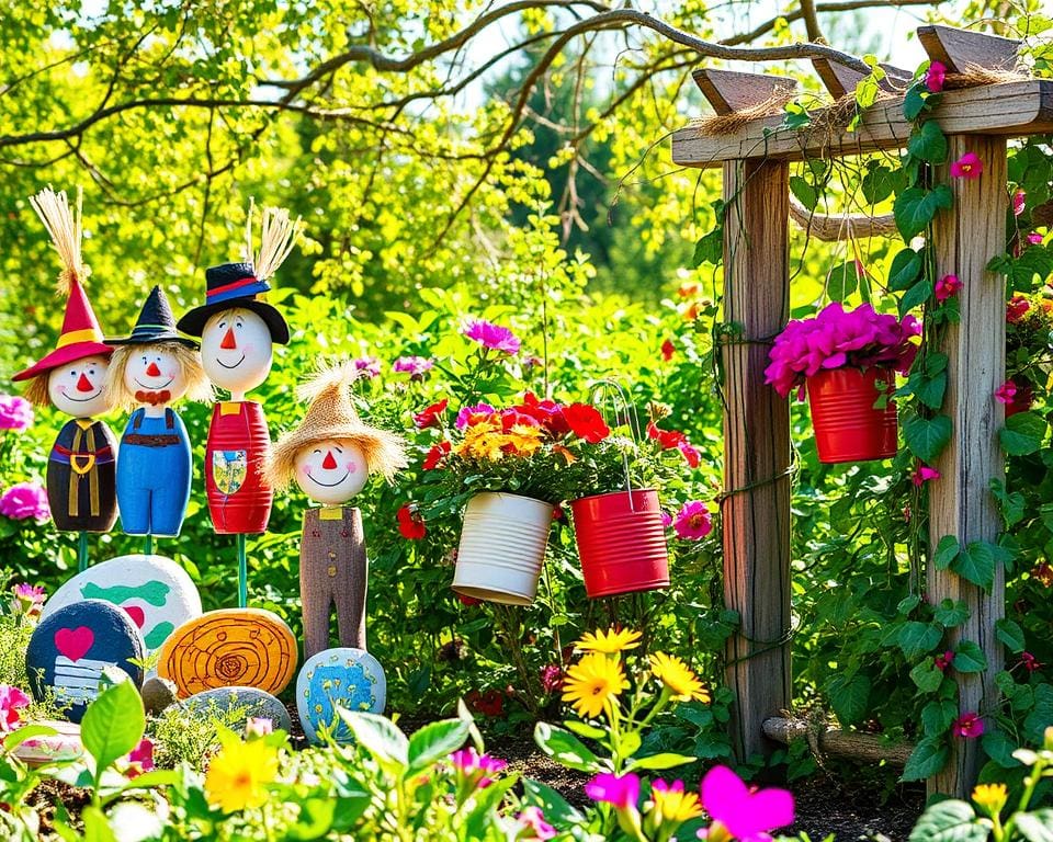 Kreative DIY Gartendeko Ideen