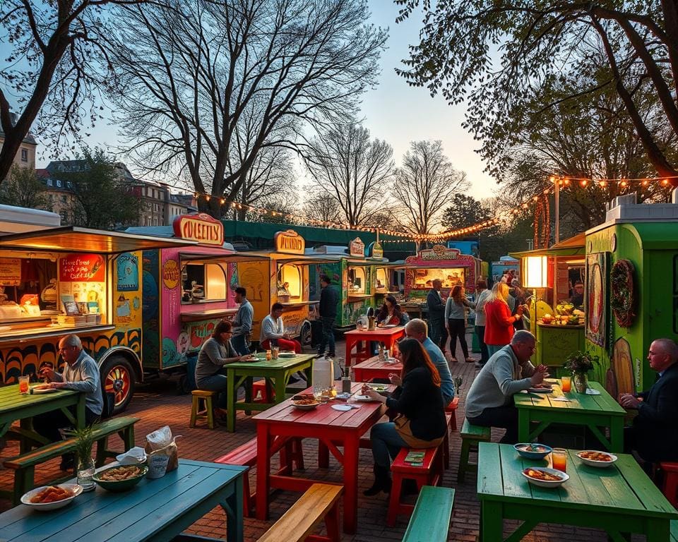 Kulinarische Reisen durch Food-Trucks