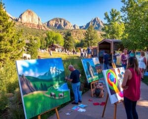 Kunst und Outdoor in Boulder, Colorado