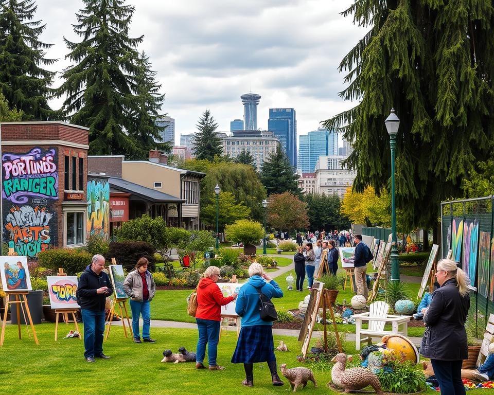 Kunst und Outdoor in Portland, Oregon