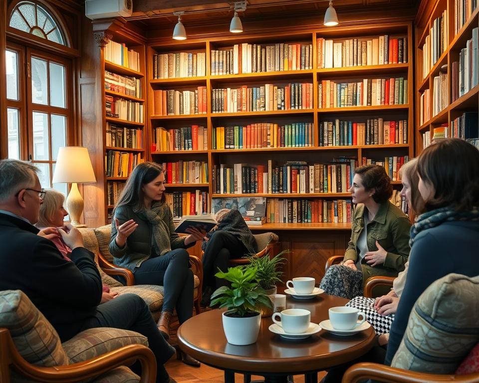 Lesungen in gemütlichen Buchhandlungen