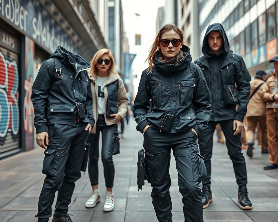 Merkmale von Techwear