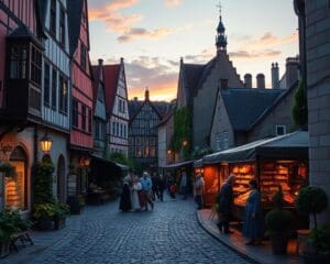 Mittelalterliche Straßen von Tallinn, Estland