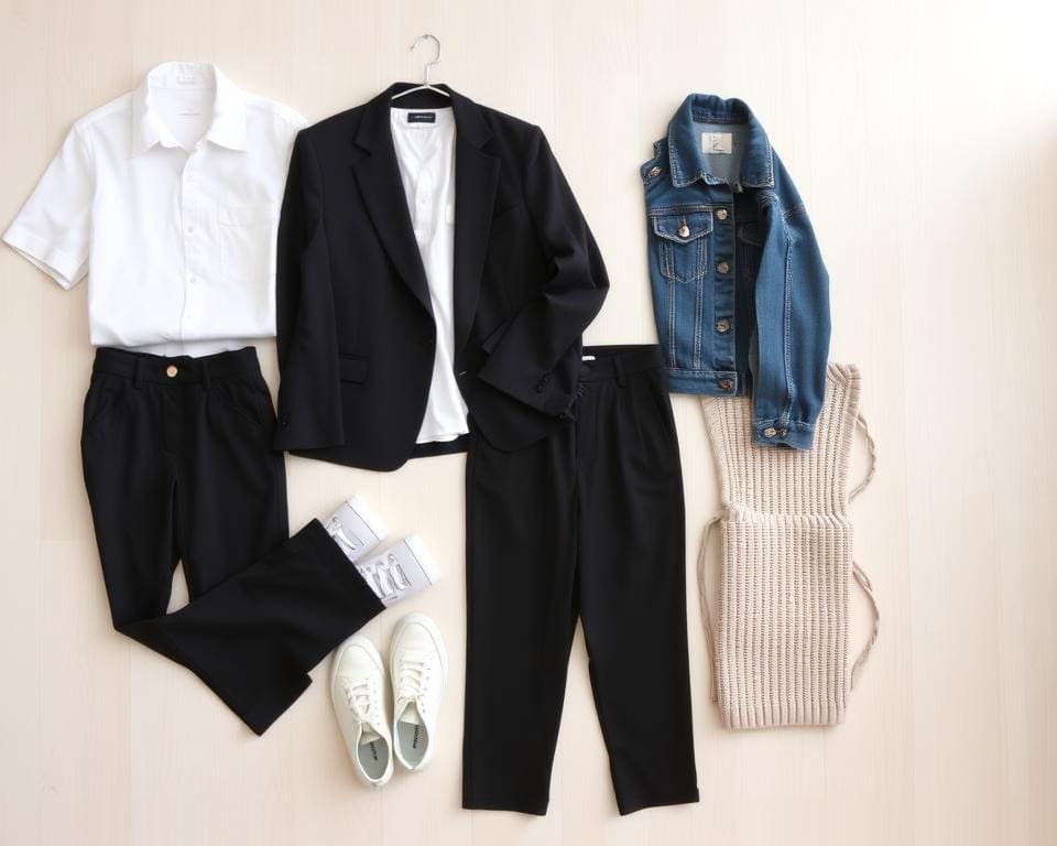 Mode Essentials für minimalistische Outfits