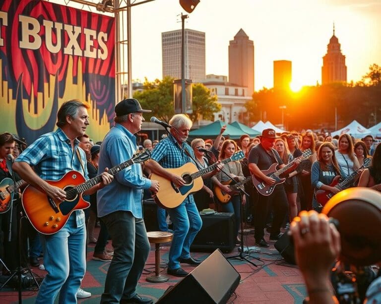 Musik und Blues in Austin, Texas