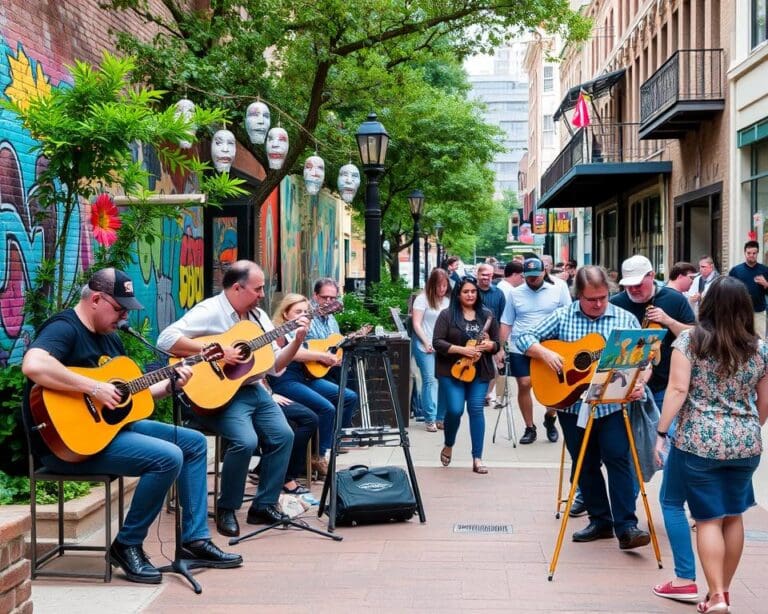 Musik und Kunst in Austin, Texas