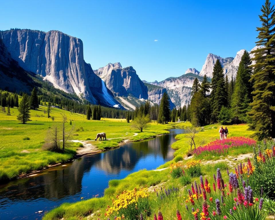 Naturschönheiten im Yosemite Nationalpark