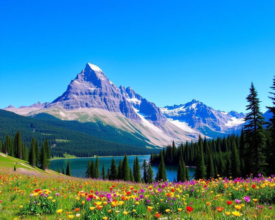 Naturwunder im Glacier Nationalpark, Montana