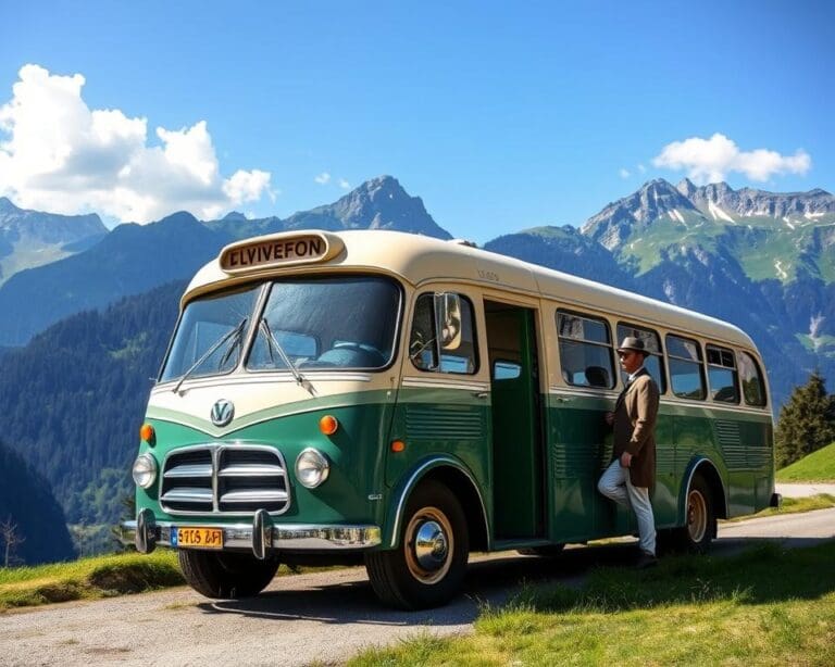 Oldtimer Bus mieten mit Fahrer Schweiz