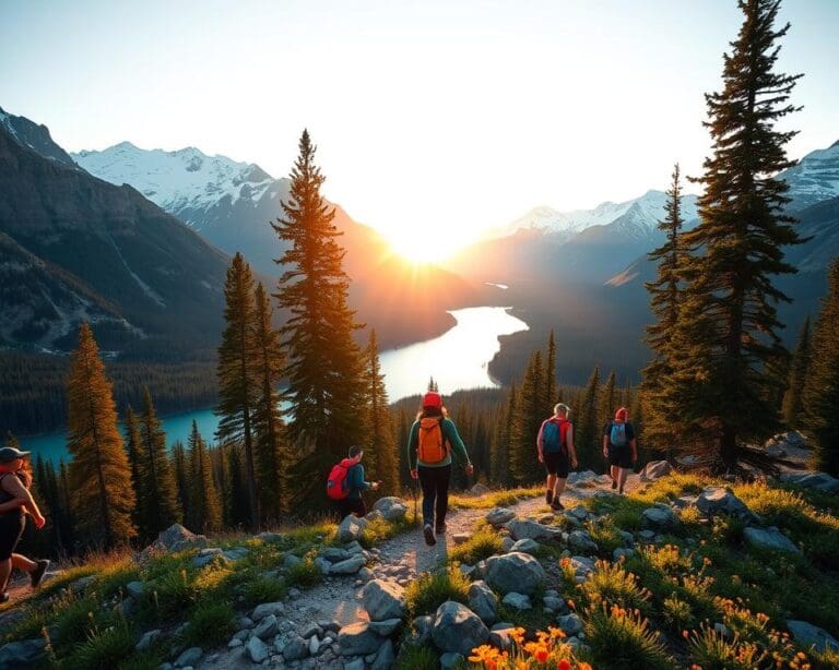Outdoor-Abenteuer in Banff, Kanada