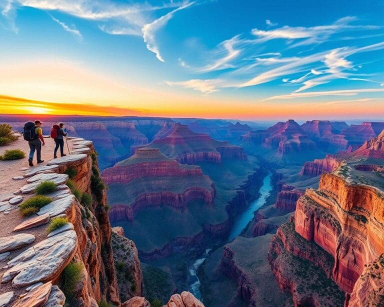 Outdoor-Aktivitäten im Grand Canyon, Arizona
