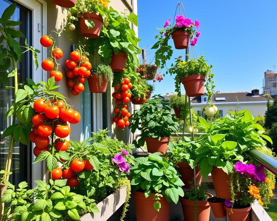 Platzsparende Lösungen für Gemüseanbau