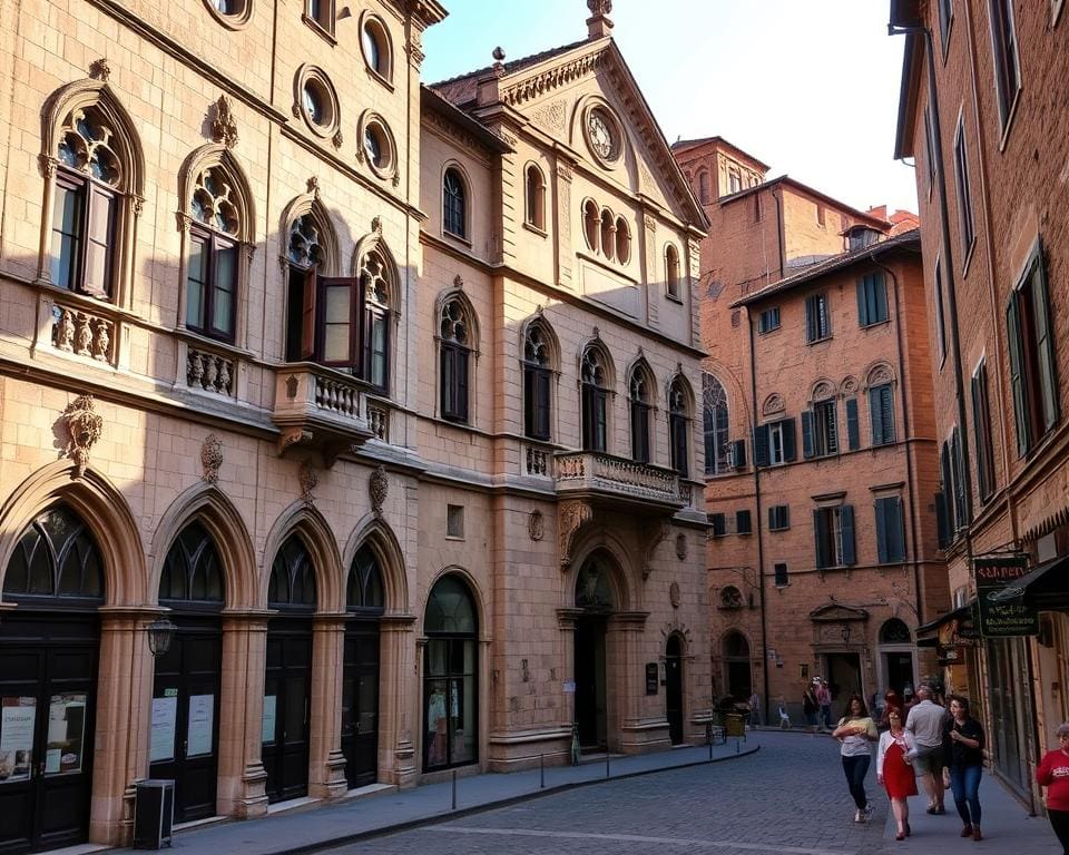 Romanische Architektur in Siena