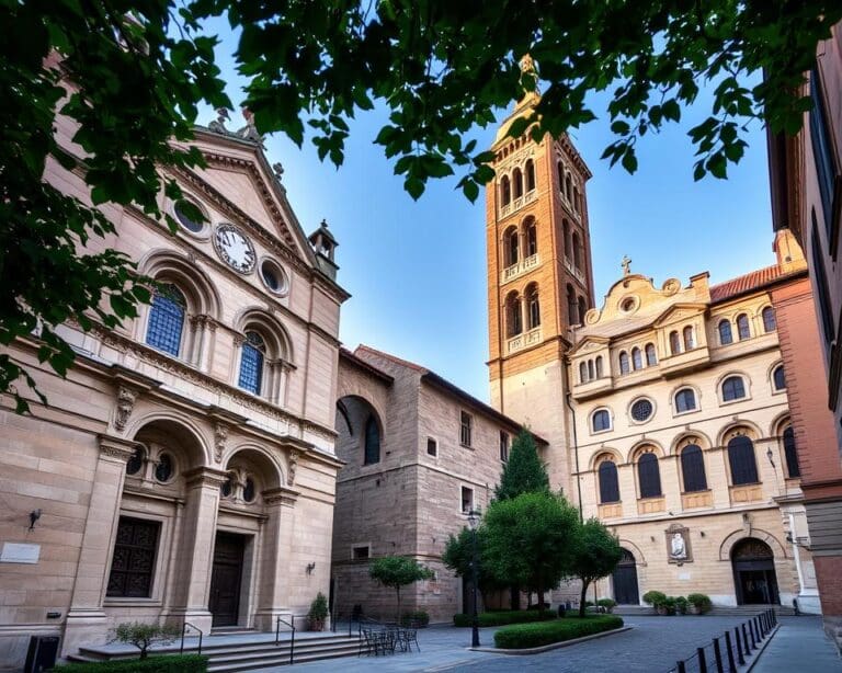 Romanische Kirchen in Pavia, Italien