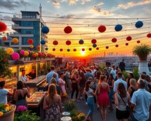 Rooftop-Festivals: Feiern über den Dächern