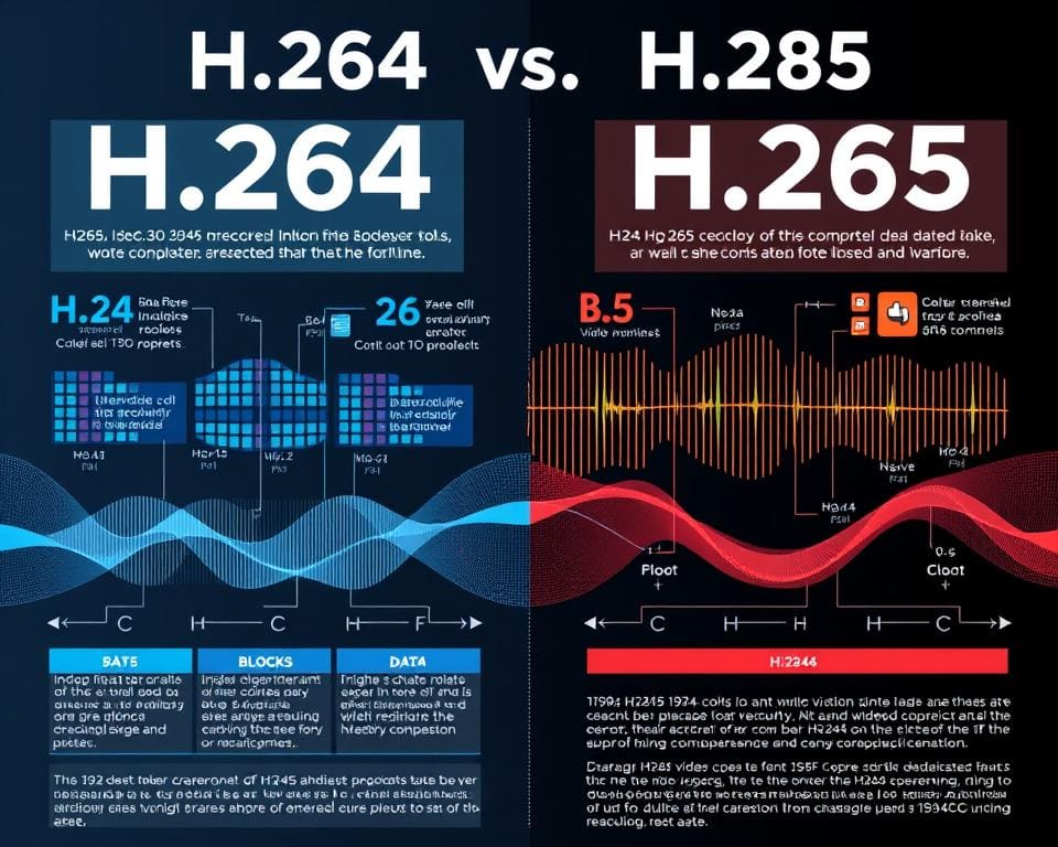 So funktionieren H.264 und H.265 für Videokompression