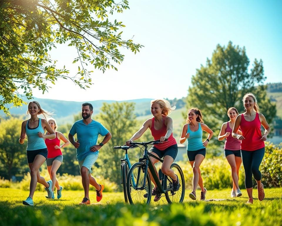 Sport und Stressabbau