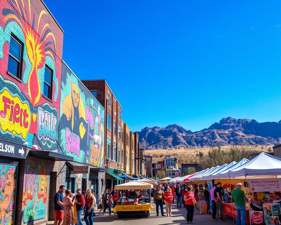 Street Art und Festivals in Boulder, Colorado