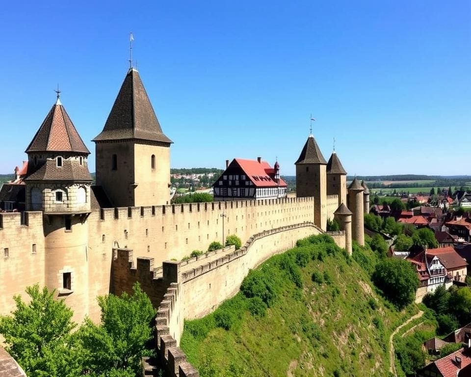 Ursprung und Bedeutung der Stadtmauer in Rothenburg ob der Tauber