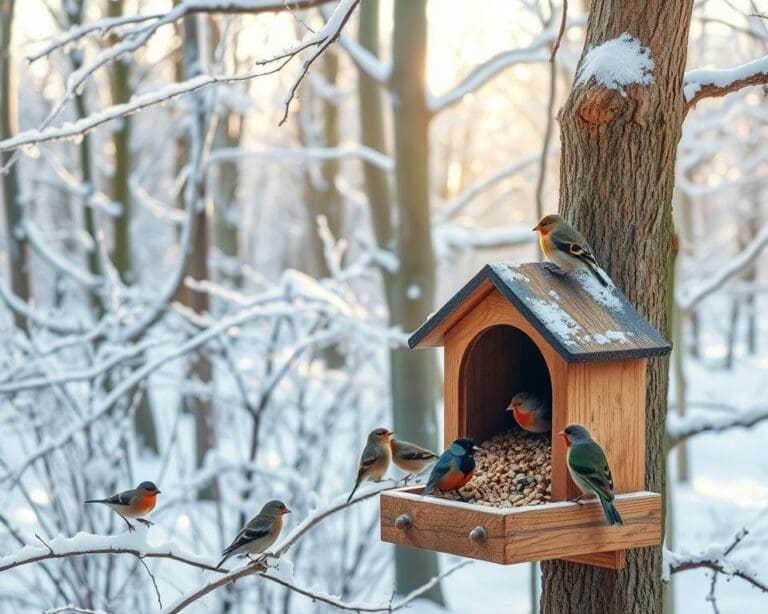 Vogelfutterstellen im Winter: So helfen Sie der Natur