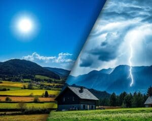 Warum haben manche Regionen extremere Wetterbedingungen?