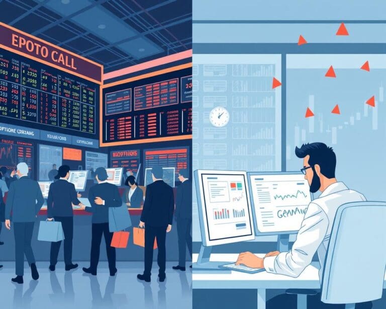 Was ist der Unterschied zwischen Aktien und Optionen?