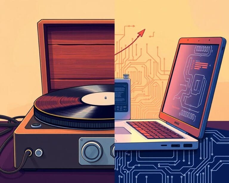 Was ist der Unterschied zwischen Analog- und Digitaltechnik?