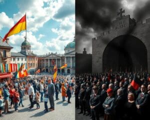 Was ist der Unterschied zwischen Demokratie und Diktatur?