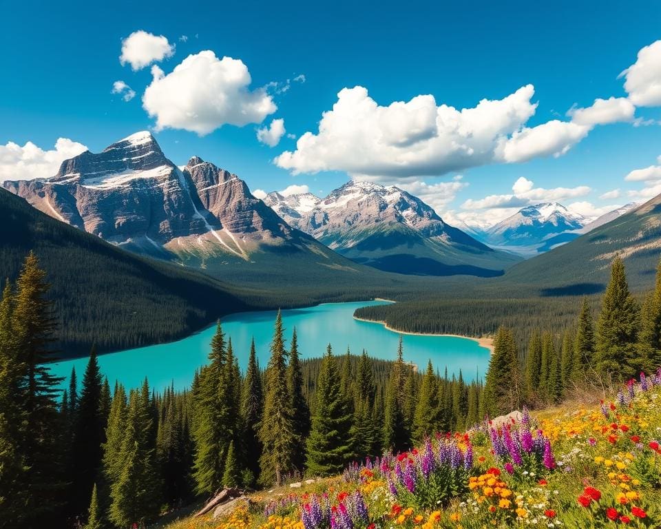 beeindruckende Landschaften im Banff Nationalpark