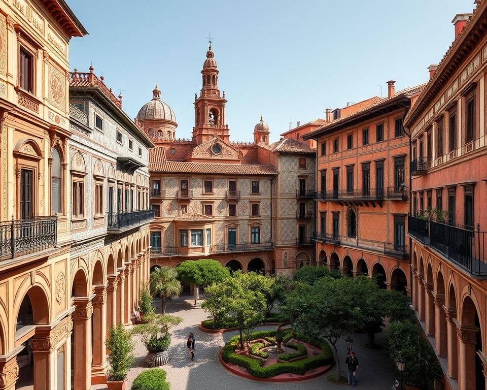 historische Architektur in Sevilla