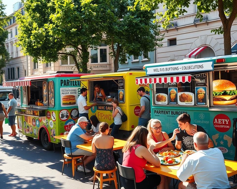 kulinarische Reisen durch Food-Trucks