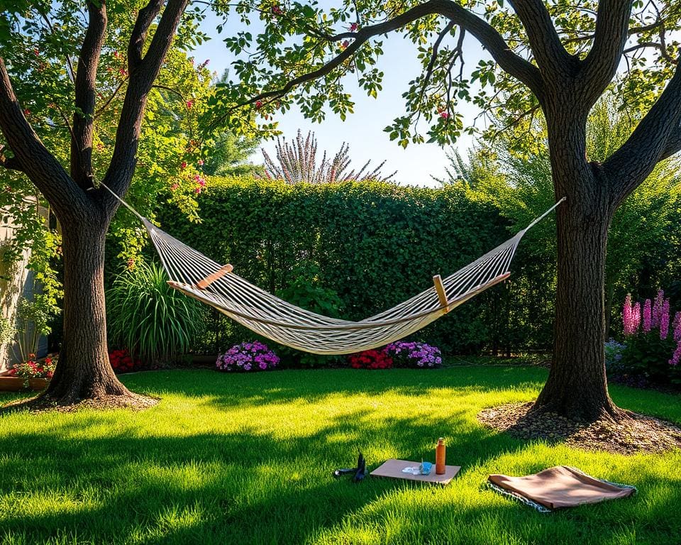 Anleitung Hängematte Garten